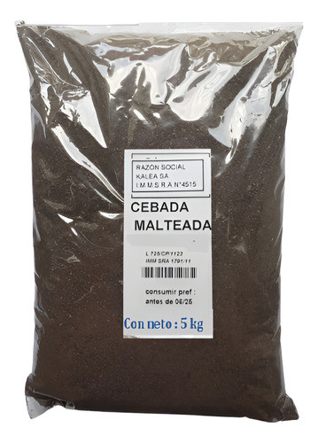 Cebada Malteada Sin Azúcar 5 Kg 0
