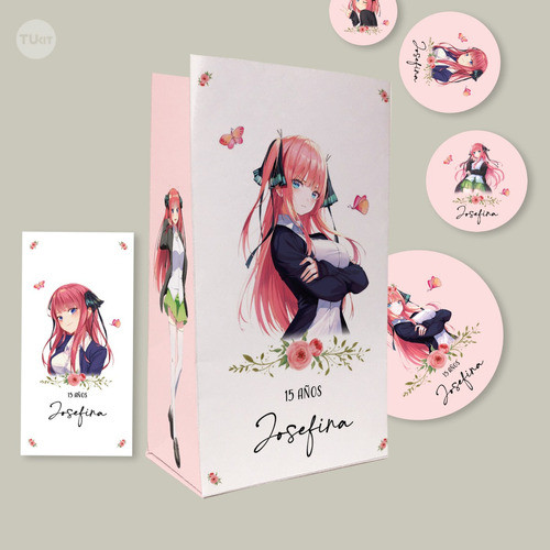 Kit Imprimible Nino Nakano Tukit 1