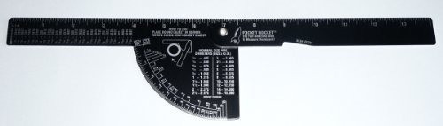 Calibrador De Diametro De Tuberia De Bolsillo Rocket Y Reg 1