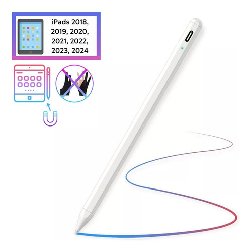 Caneta Stylus Com Palm Rejection iPad 9 Geração 10.2 2021 1