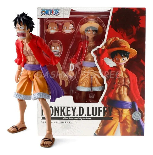 Boneco De Ação Shf One Piece Monkey D Luffy Bjd Model Toys 1