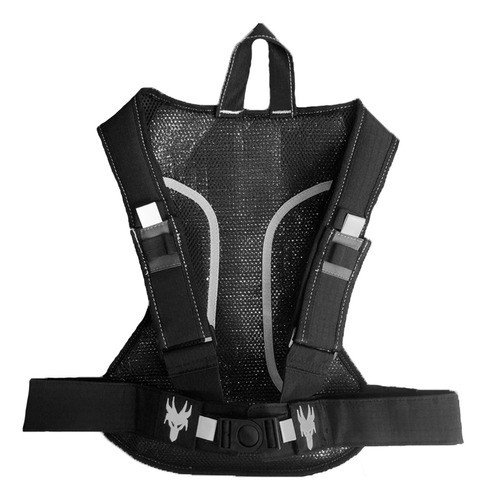 Mochila Hidratacao 2l Evolution Black Night Preta Red Dragon 1