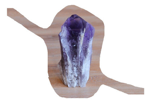 Amatista De Namibia Punta Maestro Catedral Base Plana 8,0 Cm 0