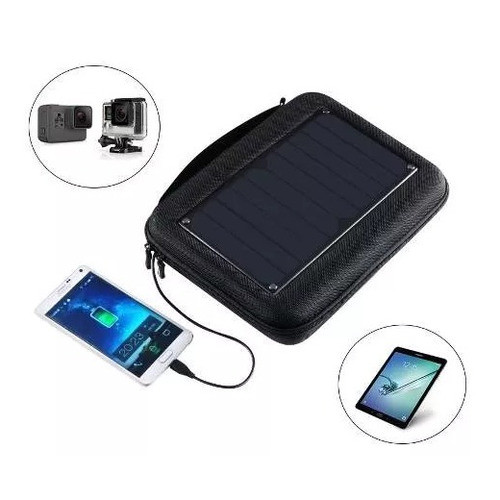 Maletin Panel Solar Shoot Camaras Celular Power Bank 0