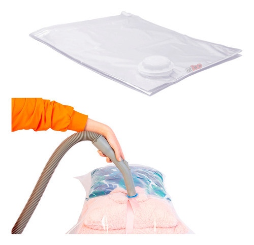 Saco A Vácuo 60x80 Cm Guarda Roupas Cobertor Edredom Roupa 1