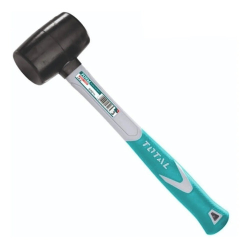Maza De Goma Martillo 450 Grs Mango Fibra Vidrio Total Tools 0