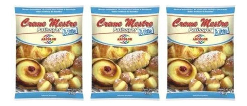 Kit C/3 Creme Mestre Patissyer À Frio 1 Kg Arcolor 0