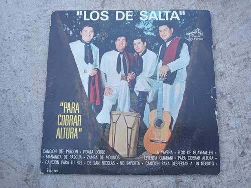 Lp Vinilo - Los De Salta - Para Cobrar Altura - 1967 0