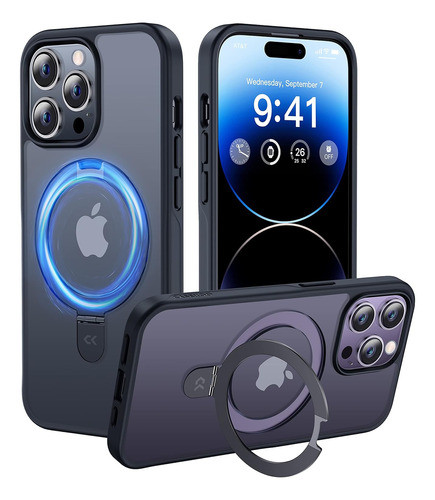 Funda Compatible iPhone 14 Pro Soporte Invisible Magnético 0