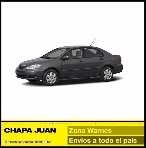 Pasarueda Guardaplast Corolla 2002 2003 2004 2005 2006 07 Iz 1