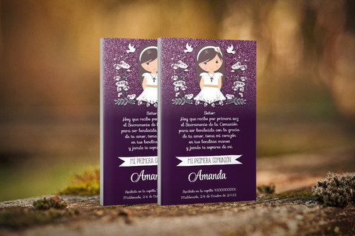 Invitaciones Digitales Tarjetas Primera Comunión 1