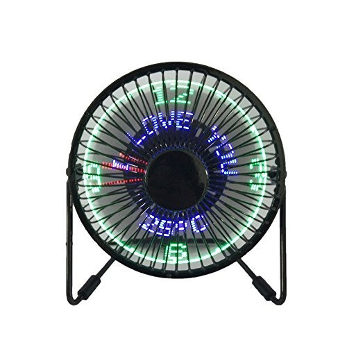Ventilador Led Usb Justup Ventilador De Escritorio Portátil 0