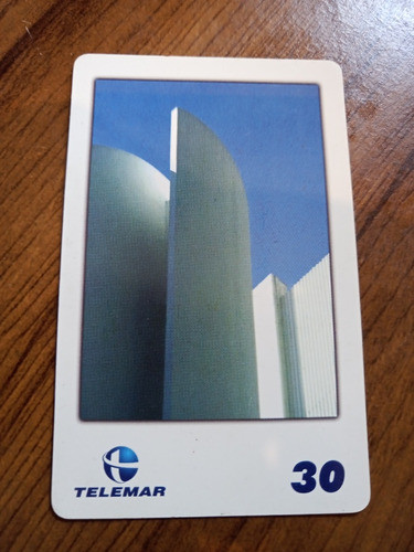 Cartao Telefone Da Telemar Detalhe Da Arquitetura De 2000 0