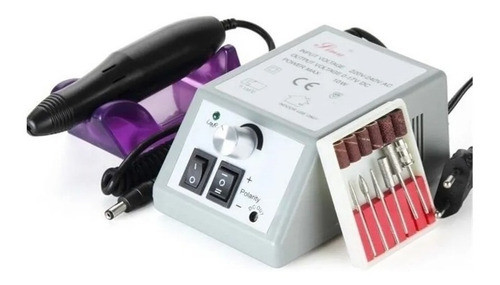 Torno Uñas Esculpidas Profesional Manicuria Pedicuria + Kit 0