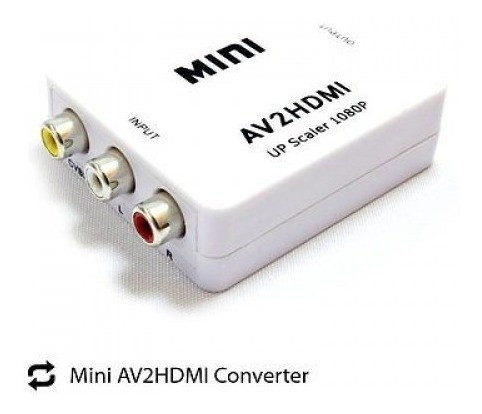 Conversor Hd Activo Rca A Hdmi 1080p 1