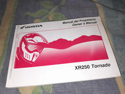 Antiguo Manual Honda Xr 250 Tornado 0