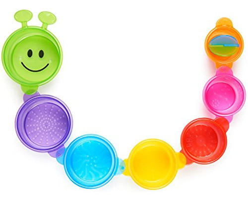 Munchkin Caterpillar Spillers Vasos Apilables Y Coladores Ju 0