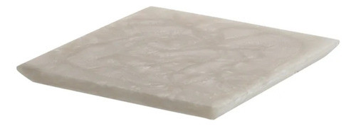 Bandeja Slim 24x24cm Em Resina Madreperola 0