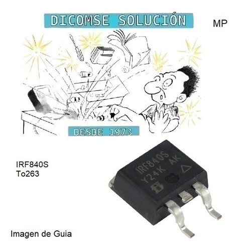 Transistor Irf840s Irf840 To263 1