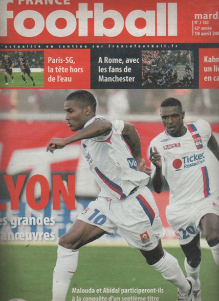 Revista * France - Football - Del 10 De Abril Del Año 2007 0