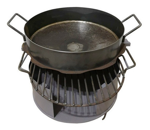 Disco De Arado Original + Parrilla Patas Desmontable Y Fogon 1