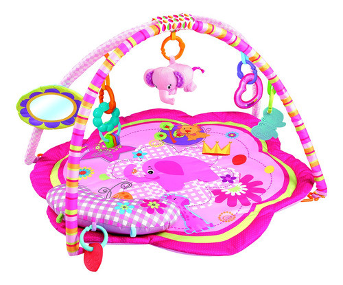 Gimnasio Para Bebe Elefante Rosa Fitch Baby 0