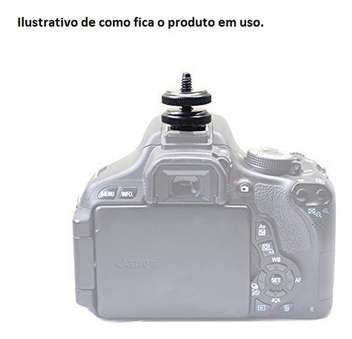 Adaptador Parafuso Em Cima Câmera Prender Painel Led Suporte 1