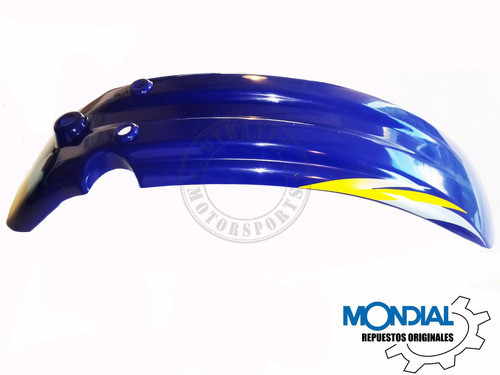 Guardabarros Delantero  Mondial Td 200 K Azul 1