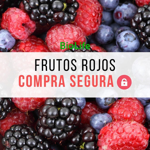 Mix De Frutos Rojos Congelados Iqf 1kg- Sin Mínimo De Compra 0