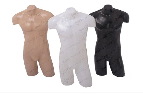 Maniquí Medio Cuerpo Torso 3/4 Hombre Plastico Fabricantes 0