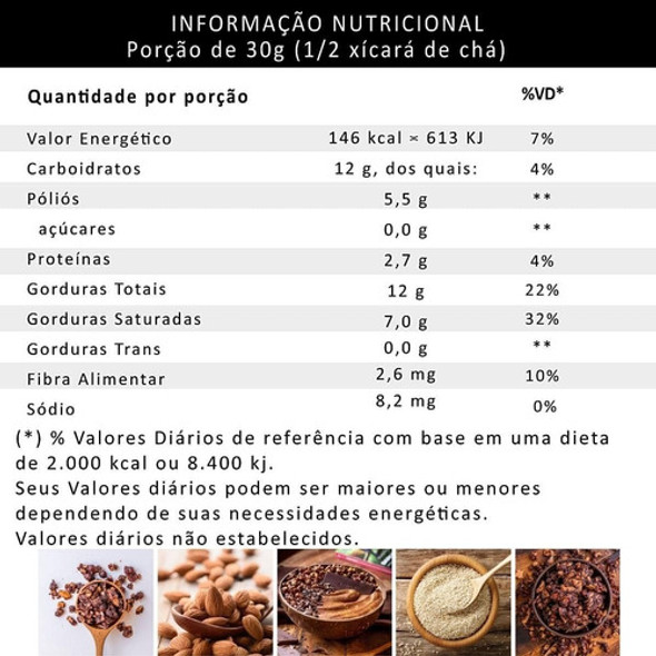 Kit 2x Granola Classic Dark Chocolate Zero 180g Puravida 1 Kit 2x Granola Classic Dark Chocolate Zero 180g Puravida 1