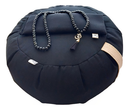 Kit Meditación. Zafu + Japa Mala 108 + Almohadilla Relax 0