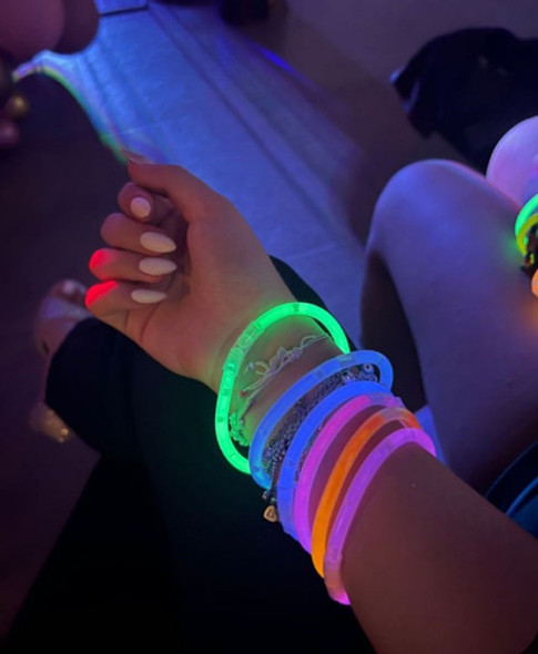 3 Unidades De Pulseras Neon Barra Fluor 1
