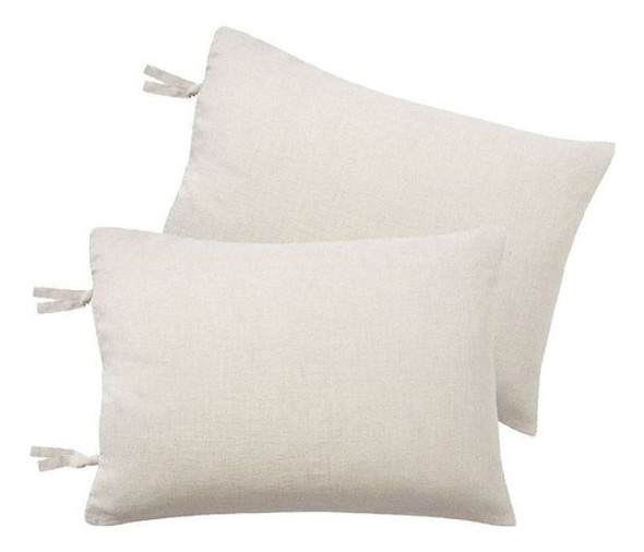 Set 2 Fundas Tusor Almohad 50x70 Natura 0