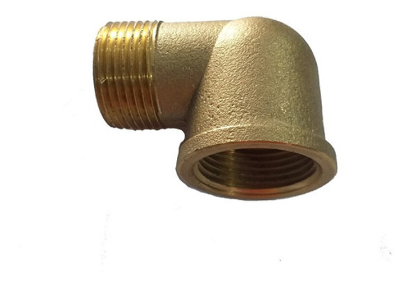 Codo Bronce Mh 2 Colectores Bajada De Tanque 0