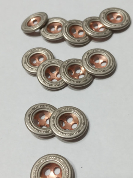 Antigua Casa De Botones Botones Metalicos Retro T 12mm 1