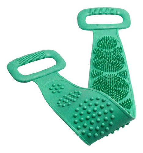 Escova De Limpeza De Silicone P/ Costas Pes Banho Corpo 0