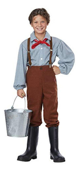 Pionero Americano Disfraz De Halloween Para Niños 1