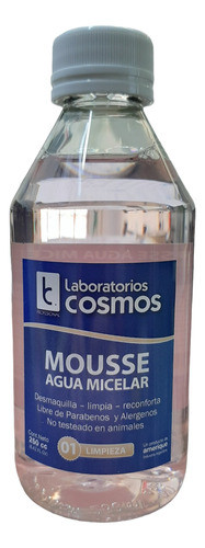Repuesto Mousse Agua Micelar Lab. Cosmos X 250cc 0