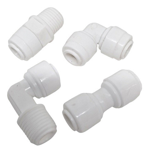 Conectores 1/4 Acople Rápido Dispensers, Heladeras, Osmosis 0