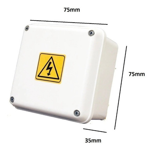 Caja De Paso Estanco Pvc Ip65 Taad 75x75x35mm 1