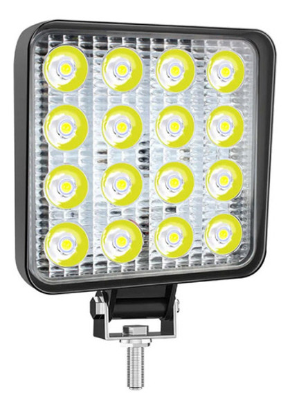 Faro Auxiliar Reflector 16 Led 48w Agro Vehiculo 0