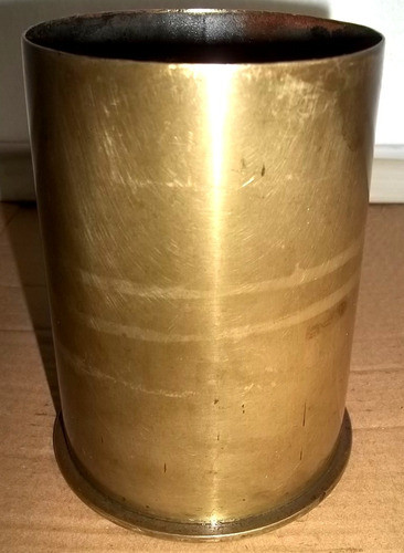 Capsula Canhão Deflagrado Inerte Salva 105 Mm Alt. 15,5 Cm 0