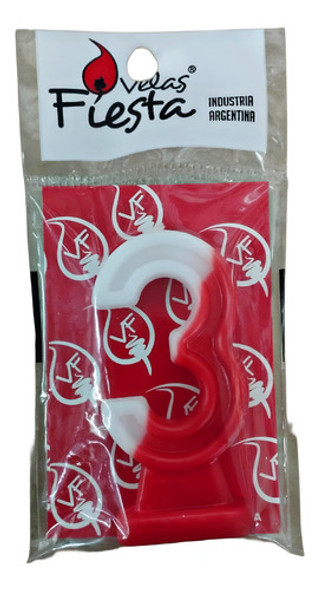 Vela Numero Futbol De River Nº3 0