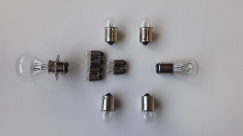 Kawasaki Gto 110 Set De Lámparas 6 Volts Completo Focos 1