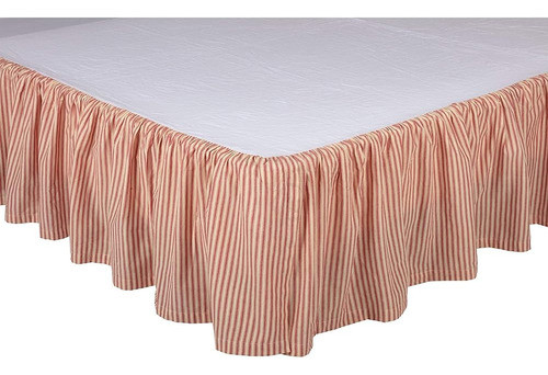 ~? Vhc Brands Sawyer Mill Ticking Striped Cotton Farmhouse S 0