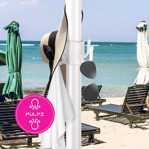 Gancho Sombrilla Playa Colgar Toallas Bolsa Verano Cartera 1
