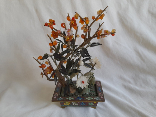 Arbol De La Vida Oriental Piedras Esmalte Decoracion 0