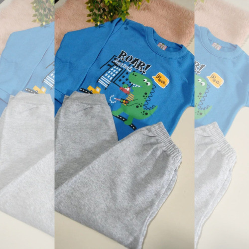 Conjunto Moletom Tamanho 2 Blusa Calça Infantil Inverno Frio 1