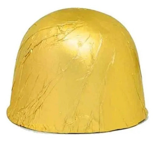 Papel Chumbo 7,8x7,8cm  P/ Bombom E Trufa Com 300und Dourado 0